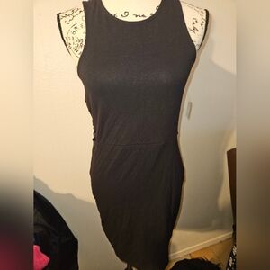 Charlotte Russe Womans Black Bodycon Dress Size L